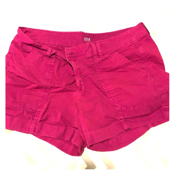 A.N.A berry colored shorts. - Picture 1 of 3